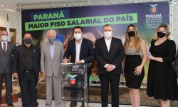 Governador ratifica novo salário mínimo regional do Paraná, o maior do País