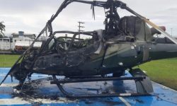 Polícia prende suspeito de ordenar incêndio de helicóptero do Ibama