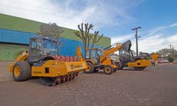 Novos maquinários vão reforçar trabalho de pavimentação das estradas rurais de Cascavel