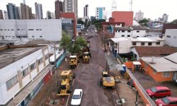 Prefeitura substitui asfalto antigo em trecho da rua General Osório